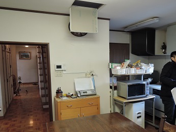 リフォーム・リノベーション前は、食堂・台所：注文住宅の設計｜大阪