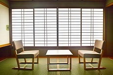 障子をモダン活用した空間｜注文住宅の設計：大阪の建築家・設計事務所