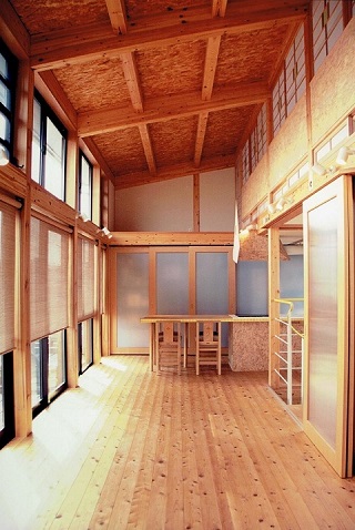 ヒバ材：自然素材住宅｜建築家 大阪：設計事務所が創る注文住宅設計