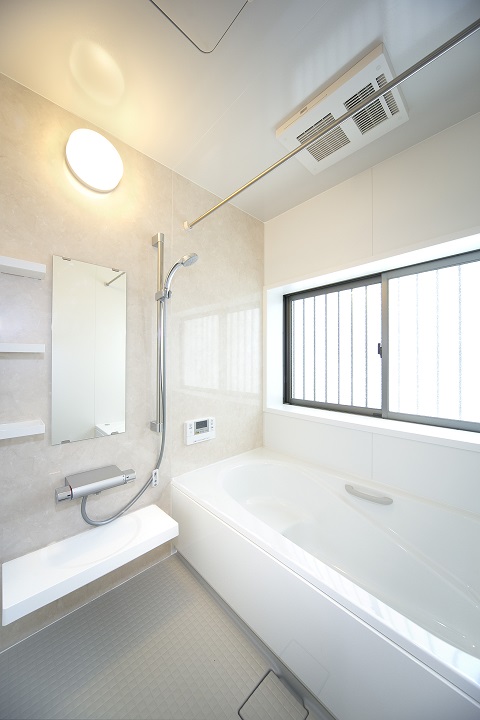 清潔感・掃除のしやすい浴室の住宅設計