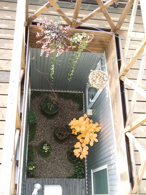 中庭：四季の変化を肌で感じる｜大阪の設計事務所・建築家が創る注文住宅設計