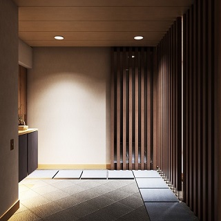 「京町屋風情」を漂わせるマンションリフォーム｜建築家 大阪：設計事務所が創る注文住宅設計