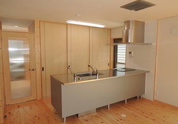 キッチンにこだわった住宅｜大阪の設計事務所・建築家が創る注文住宅設計