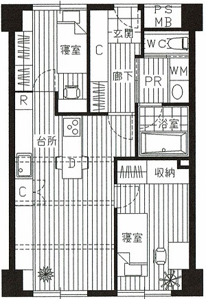 フランス古民家風のマンションリフォーム 無二建築設計事務所 大阪の建築家 住宅設計 リフォーム