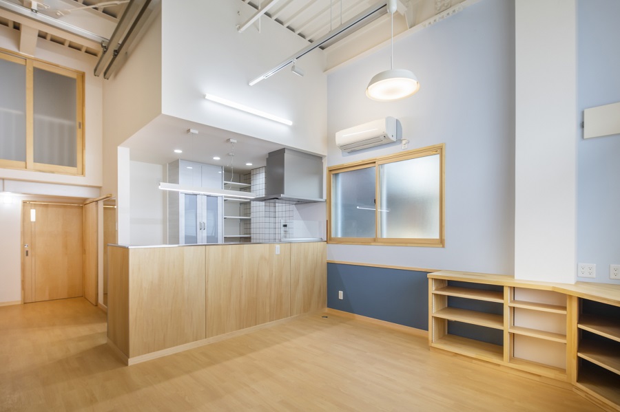 スケルトンリフォームで新たな住空間を｜注文住宅の設計：大阪の建築家・設計事務所