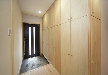 収納にこだわった住宅｜大阪の設計事務所・建築家が創る注文住宅設計