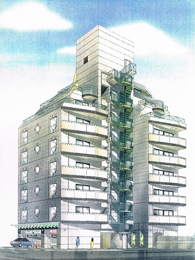 デザイナーズマンション：ＣＡＳＡ・Ｙ｜大阪の設計事務所・建築家：注文住宅の設計